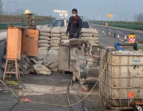 宝坻高速公路高压注浆